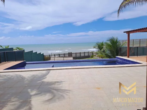 Imagem Casa pé na areia com 4 suítes à venda, 225 m² por R$ 2.700.000 - Taíba - São Gonçalo do Amarante/CE