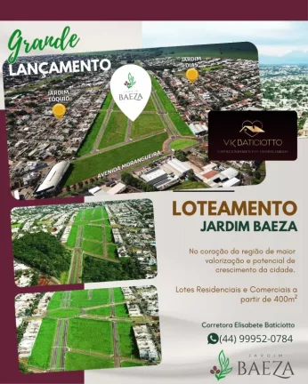 Lote para Venda em Maringá / PR no bairro Zona 07