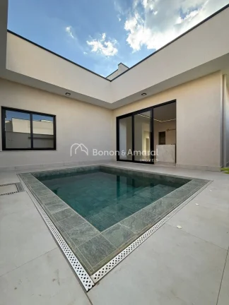 Imagem Casa Térrea à Venda com 3 Suítes no Condomínio Terras do Cancioneiro - Paulínia/SP

204 m² de ...