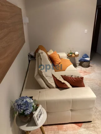 Imagem Cobertura mobiliada porteira fechada Vila Scarpelli em Santo André