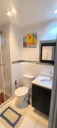 Imagem Apartamento mobiliado com 2 dormitírios com suítes e 1 vaga