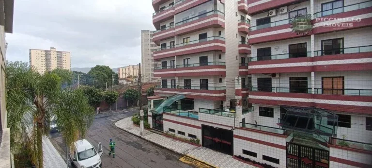 Imagem Apartamento com 2 dormitórios à venda, 92 m² por R$ 375.000,00 - Vilamar - Praia Grande/SP