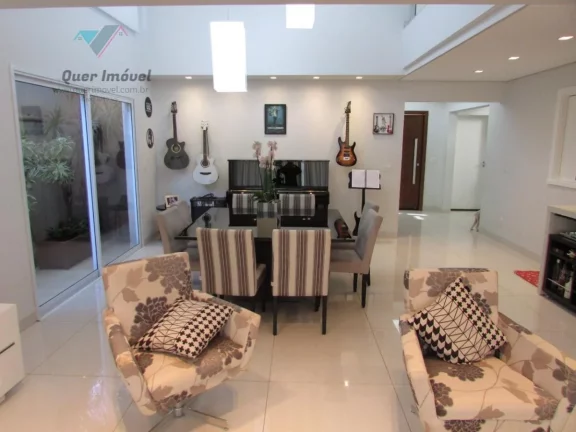 Casa de luxo em condomínio à venda em Ribeirão Preto-SP, Jardim Saint Gerard: 3 quartos, 3 suítes, 3 salas, 6 banheiros, 4 vagas, 398m²