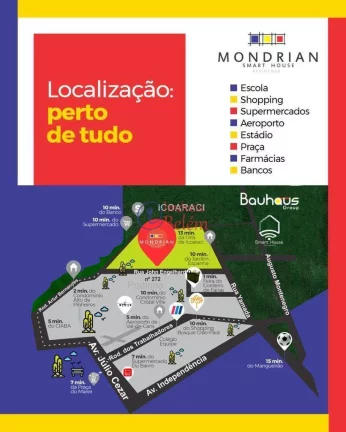 Imagem Casa com automação em condomínio MONDRIAN SMART HOUSE