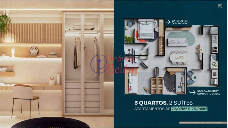 Imagem Imóveis Belém Vende Parque Futuro Apt 3/4 em Ananindeua