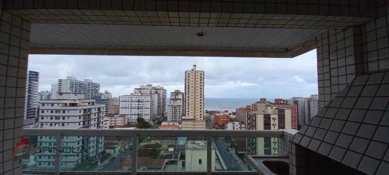 Imagem Apartamento com 3 dormitórios à venda, 102 m² por R$ 630.000,00 - Ocian - Praia Grande/SP