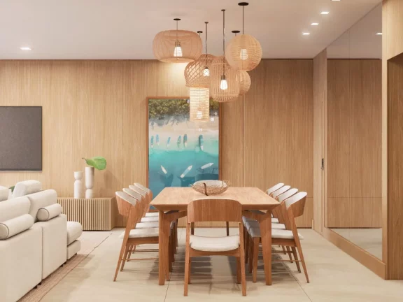 Imagem Apartamento montado, reformado e decorado em frente ao mar!