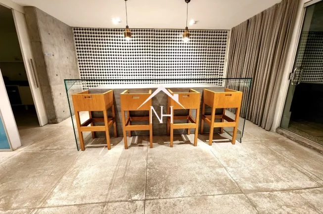 Imagem apartamento de 142m com 2 dormitórios (1 suíte), espaço gourmet, piscina, coworking, bicicletário, academia, quadra, churrasqueira, lavanderia