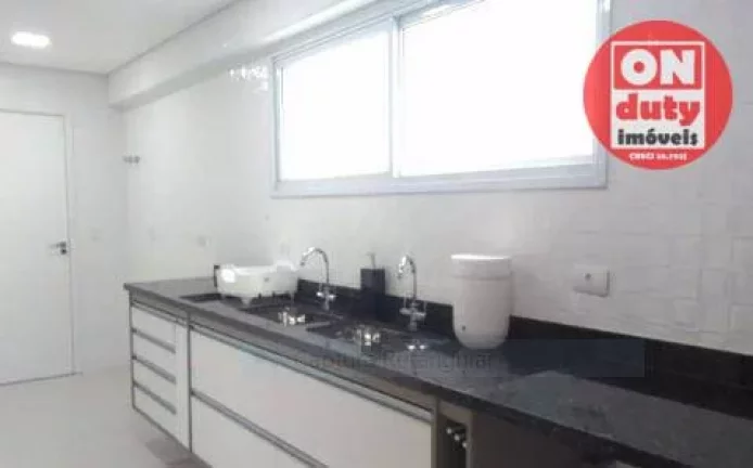 Imagem Cobertura vista mar piscina churrasqueira com 4 suítes à venda, 335 m² por R$ 3.500.000 - José Menino - Santos/SP