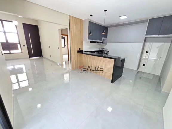 Imagem Casa com quintal fundo área verde e 3 dormitórios à venda, 152 m² por R$ 1.300.000 - Condomínio Fechado - Indaiatuba/SP