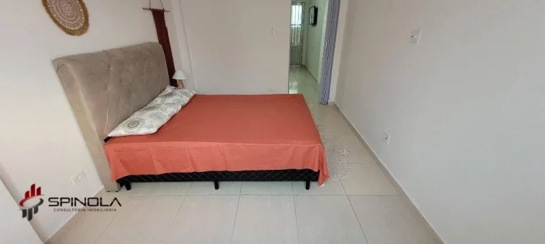 Imagem Apartamento com 1 dormitório à venda, 47 m² por R$ 270.000,00 - Vila Guilhermina - Praia Grande/SP