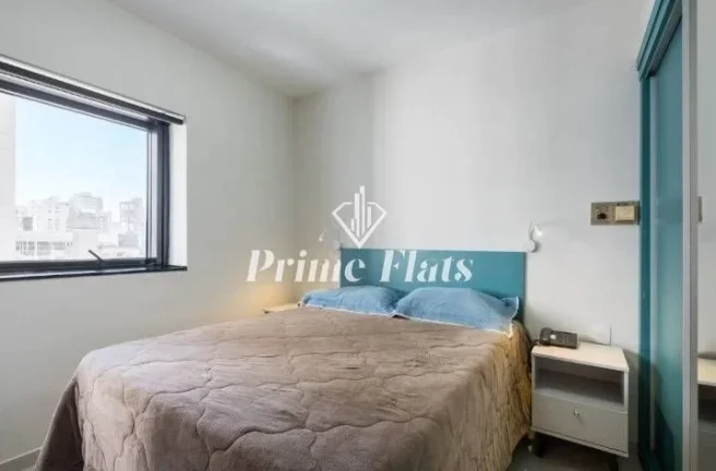 Imagem Flat disponível para locação no Le Premier, com 28m², 1 dormitório e 1 vaga de garagem