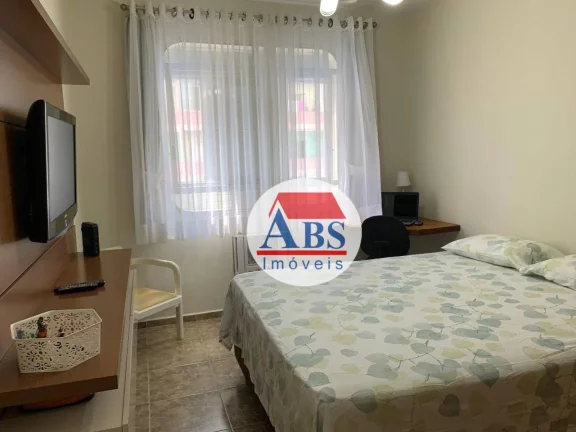 Imagem Apartamento com 3 dormitórios à venda, 99 m² por R$ 664.000 - Embaré - Santos/SP Prédio frente mar