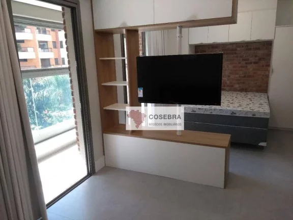 Imagem Apartamento com 1 dormitório para alugar, 36 m² por R$ 6.067,00/mês - Itaim Bibi - São Paulo/SP
