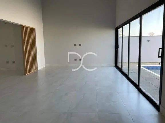 Imagem Condomínio Alphaville Nova Esplanada 3 - Venda Casa Térrea | AC 249m² | AT 465 m² | 3 Suítes | 1 Sala de TV | 5 Ban | 4Vagas | Piscina