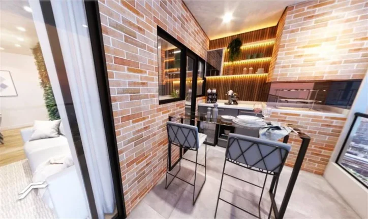 Imagem APARTAMENTO COM 80.75 m² - BOQUEIRAO - PRAIA GRANDE SP