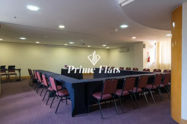 Imagem Flat disponível para venda no Hotel Intercity Interative Jardins, com 23m², 1 dormitório e 1 vaga