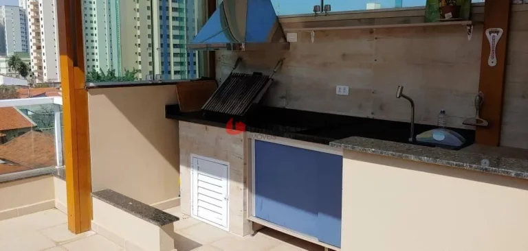 Imagem Cobertura à venda 2 Quartos, 1 Suite, 2 Vagas, 150M², Vila Valparaíso, Santo André - SP