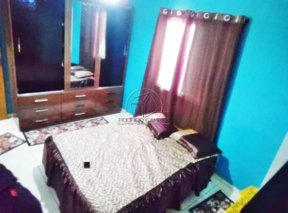 Imagem Casa Geminada à Venda em Tude Bastos, Praia Grande - 2 Quartos e Churrasqueira