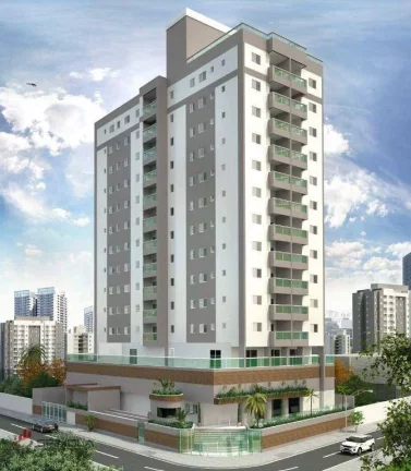 Imagem Apartamento com 2 dormitórios à venda, 55 m² por R$ 372.736,06 - Aviação - Praia Grande/SP
