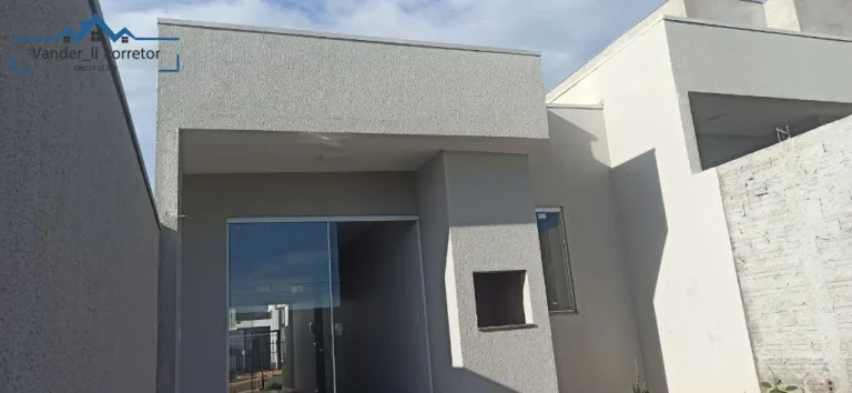 Imagem Casa nova com 2 dormitórios a venda no Pinheirinho. Toledo PR.