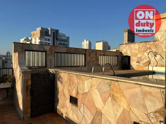 Imagem Cobertura com 4 quartos à venda, 361 m² por R$ 3.843.000 - Ponta da Praia - Santos/SP