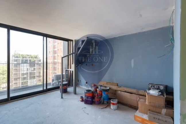 Imagem Studio de luxo em Pinheiros, São Paulo-SP: 1 quarto, 2 salas, 1 banheiro, 27m². Venha conferir!