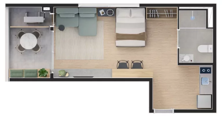 Imagem Imóvel com 1 Quarto à Venda, 33 m² em Jardim Paulista - São Paulo