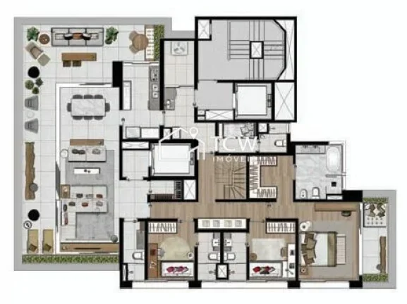 Imagem Apartamento Alto Padrão Duplex