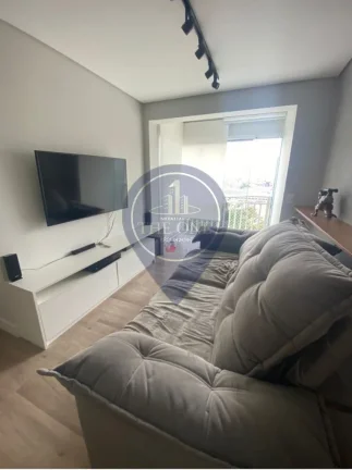 Imagem Apartamento à venda em São Paulo-SP, Tatuapé: 2 quartos, 1 suíte, 2 salas, 1 banheiro, 1 vaga, 52m² de área. Confira já!