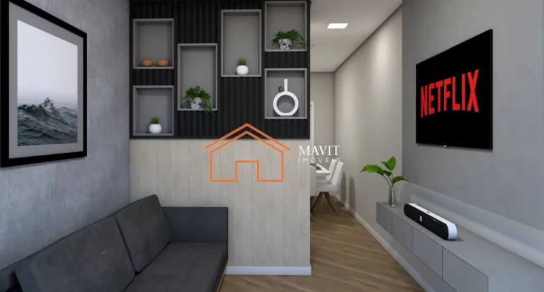 Imagem Casa à venda em Joinville-SC, bairro Aventureiro: 2 quartos, 1 sala, 2 banheiros, 1 vaga de garagem!