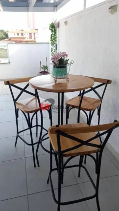 Imagem Cobertura à venda 2 Quartos, 1 Suite, 2 Vagas, 129M², Jardim Bela Vista, Santo André - SP