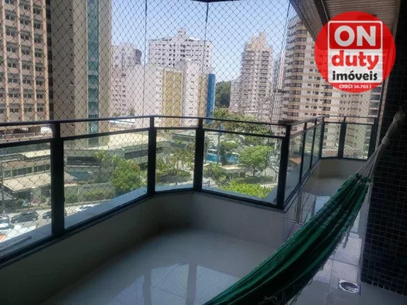 Imagem Apartamento com 3 dormitórios à venda, 107 m² por R$ 585.000,00 - Vila Luis Antônio - Guarujá/SP