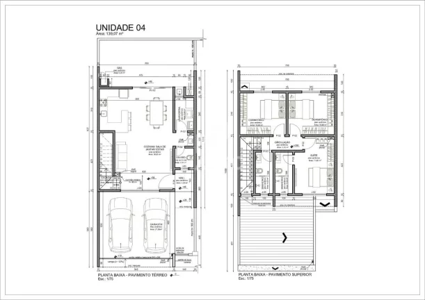 Imagem Geminado | Amizade | 3 quartos (1 suíte) | 138m²