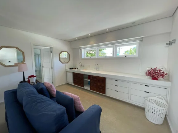 Imagem Casa única na Riviera de São Lourenço: Módulo 5: 6 quartos, 6 suítes. Pé na areia frontal, vista para o mar e amplo espaço gourmet.