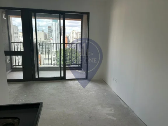 Imagem Studio à venda em Santo Amaro, São Paulo-SP: 1 quarto, 1 banheiro, 29m² de área. Adquira já o seu!