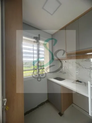 Imagem Venda de Apartamento no Swiss Park, Campinas Lindo apartamento com 3 dormitórios sendo 1 suíte, sala com cozinha integrada, área privativa frontal e