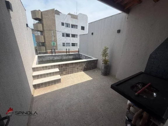 Imagem Sobrado com 3 dormitórios à venda, 108 m² por R$ 550.000,00 - Vila Caiçara - Praia Grande/SP