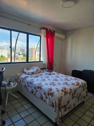 Imagem Cobertura linear com piscina privativa e vista para o mar a 110m da praia do Bessa -CO0181