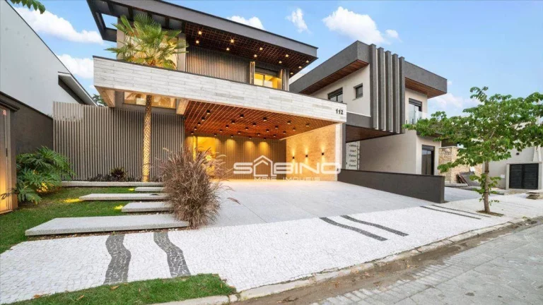 Imagem Belíssima casa à venda com 5 Dormitórios 5 Suítes 384 m² de área útil - Riviera de São Lourenço - Bertioga SP