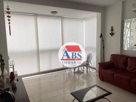 Imagem Apartamento com 2 dormitórios à venda, 82 m² por R$ 695.000 - Gonzaga - Santos/SP Porteira Fechada Vista Mar