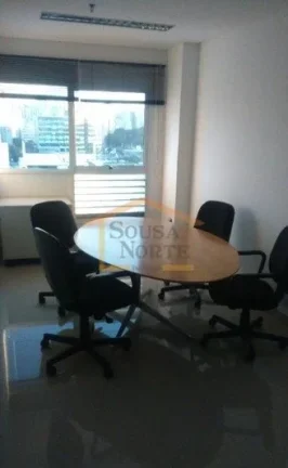 Imagem Sala comercial com 61m², unificação das unidades 1307 e 1308 (matrículas separadas), com piso em...