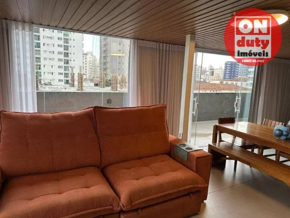 Imagem Apartamento Garden com 2 dormitórios à venda, 163 m² por R$ 850.000,00 - Estuário - Santos/SP