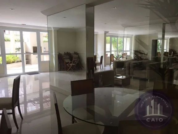 Imagem Apartamento aluguel com 3 dormitórios 84m² por R$ 6.490,00/mês - Alphaville