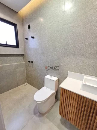 Imagem Casa moderna com 3 suítes à venda, 140 m² por R$ 1.200.000 - Condomínio Park Gran Reserve - Indaiatuba/SP