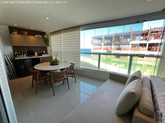 Imagem  Terrazzo Ondina: Luxo, Vista Mar e Porteira Fechada (99m²)