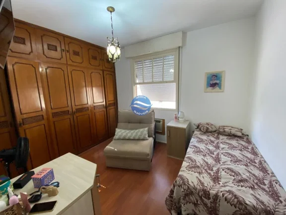 Imagem Apartamento a venda em Santos na Pompeia vista mar