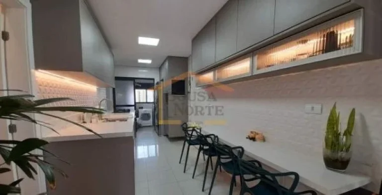 Imagem Apartamento alto padrão, 171m², 4 dormitórios, sendo 4 suítes, sala ampla para 2 ambientes, vara...