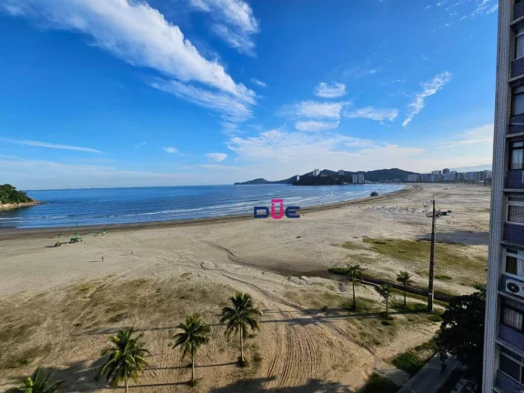 Imagem Apartamento 4 Quartos, 5 Banheiros, 2 Vagas, PÉ NA AREIA - José Menino - Santos