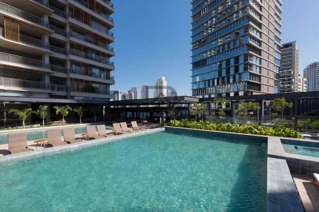 Imagem Apartamento Brooklin pronto para morar andar alto vista livre